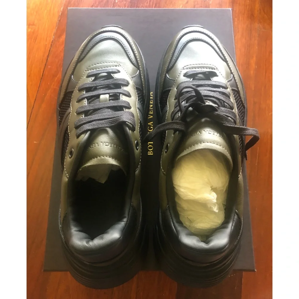 Bottega Veneta Speedster Leather Sneakers